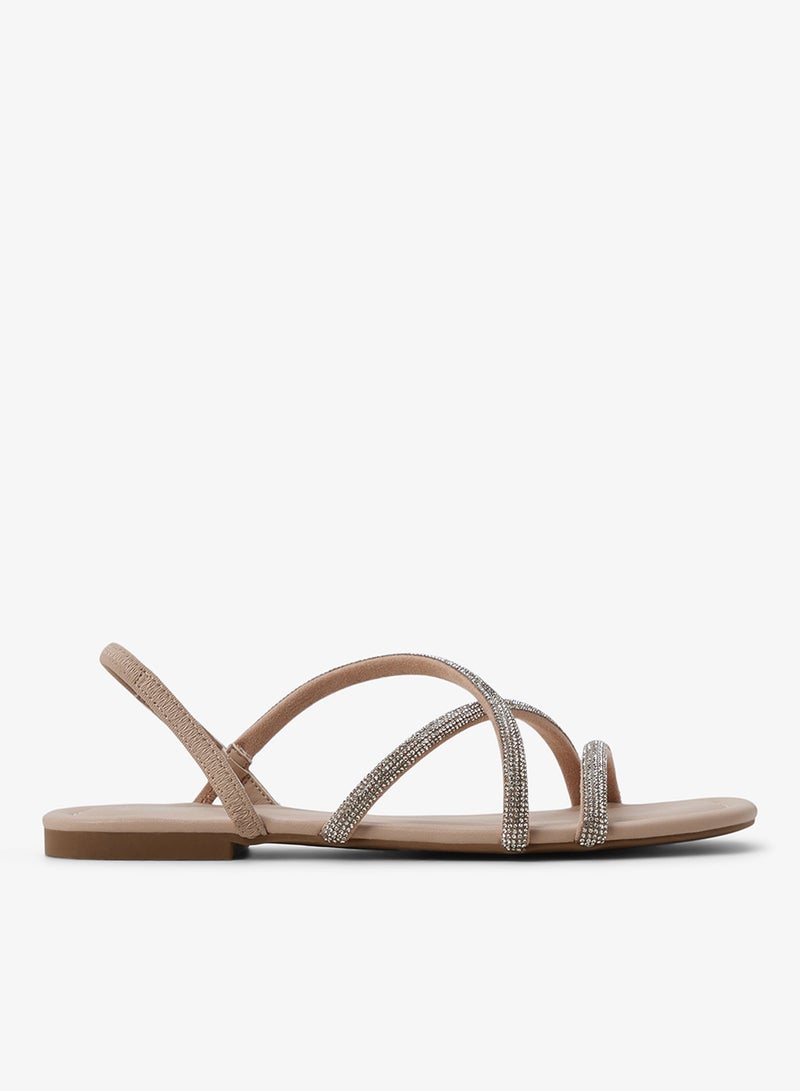 كول ات سبرنج صنادل فيرا فلات سهلة الارتداء - Image 1